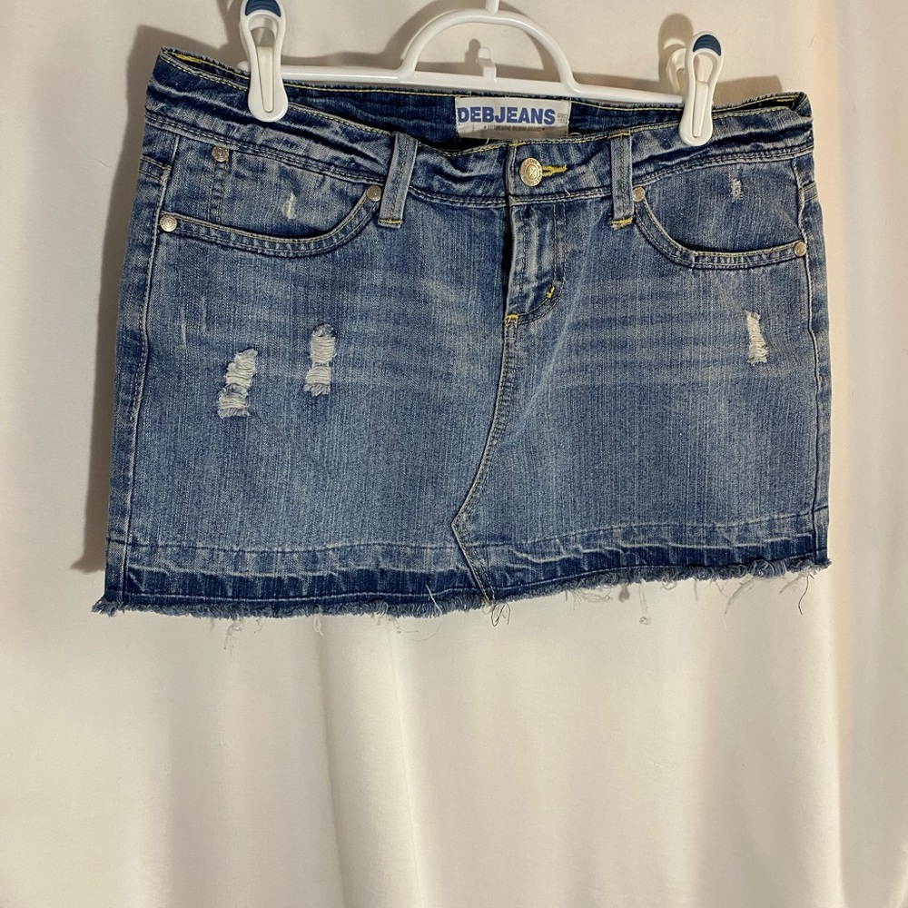 Deb Jeans, Blue Denim Skirt, size 3